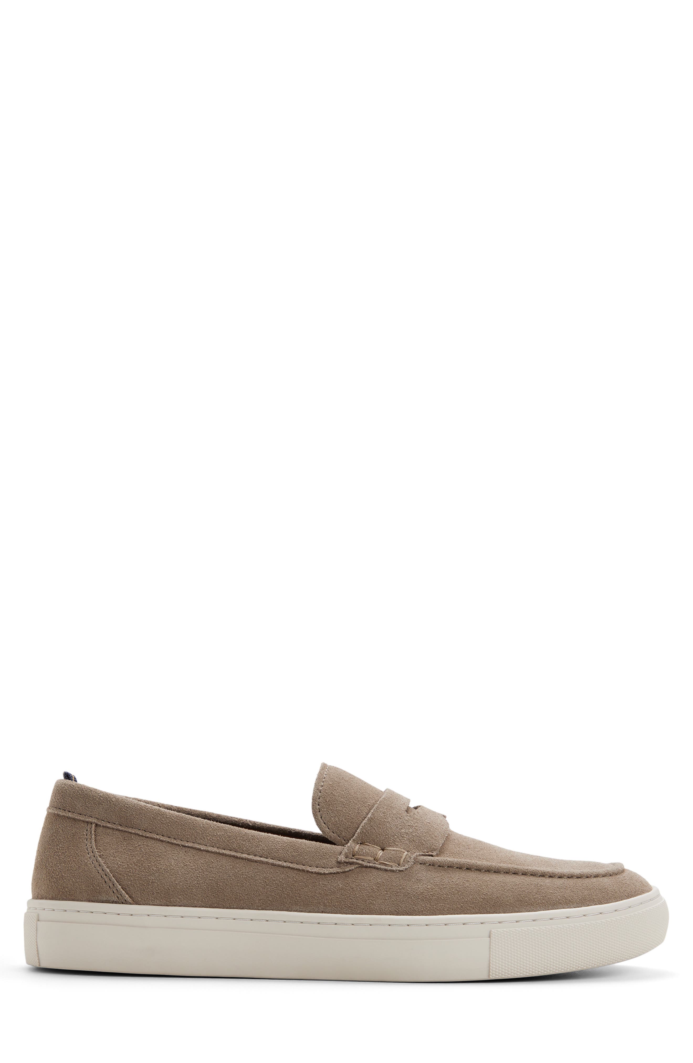 Brooks Brothers Canton Suede Loafer Sneaker, Alternate, color, 
