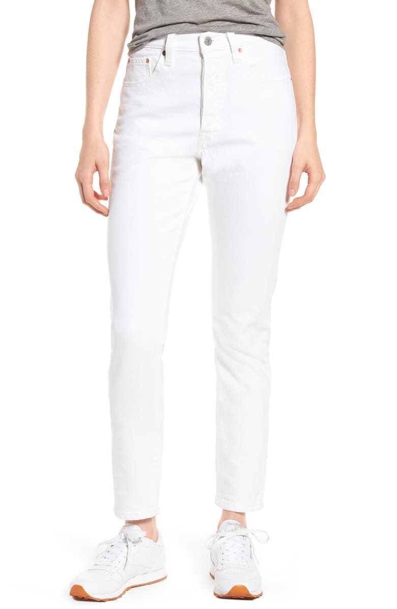 Levi's<sup>®</sup> 501<sup>®</sup> High Waist Skinny Jeans, Main, color, 