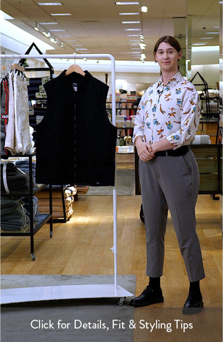 Encinitas Reversible Quilted Vest, sales video thumbnail