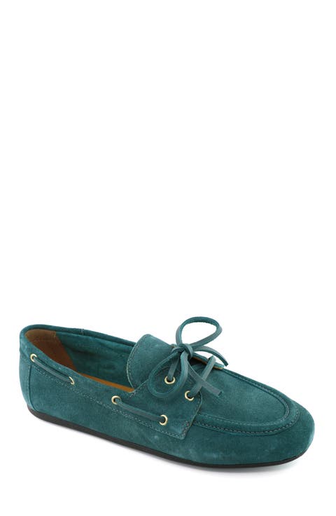 Grove Street Slip On Leather Tiebow Loafer
