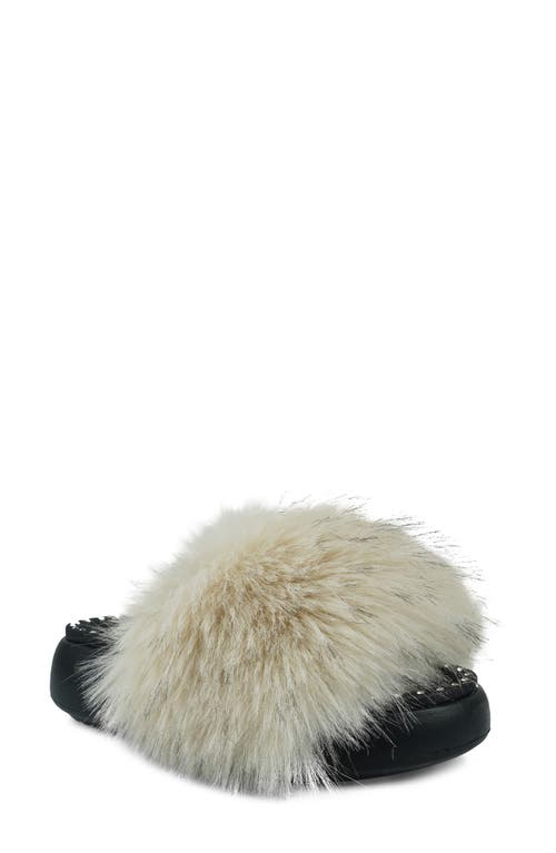 Shop Zigi Fabbi Faux Fur Platform Sandal