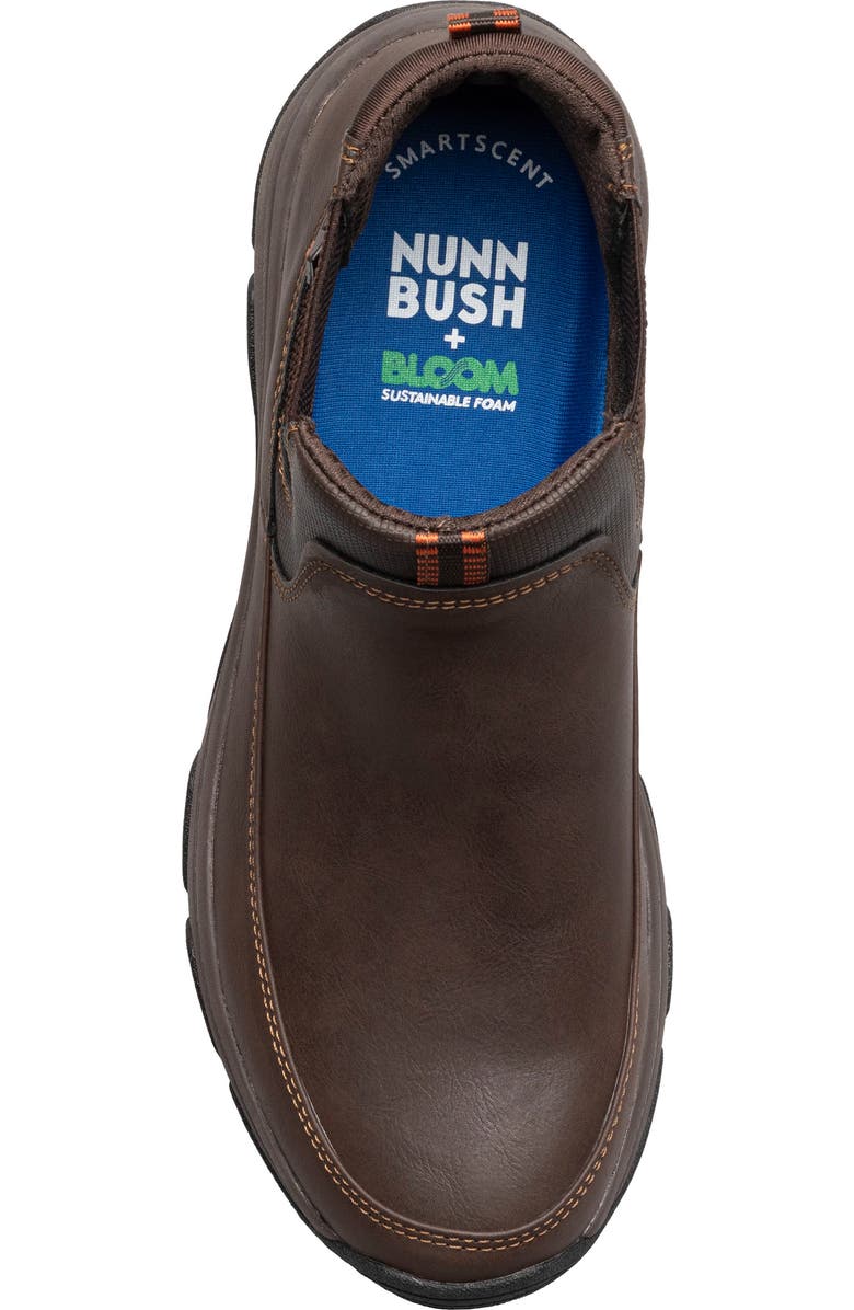 NUNN BUSH Excavate Water Resistant Moc Toe Boot, Alternate, color, Brown