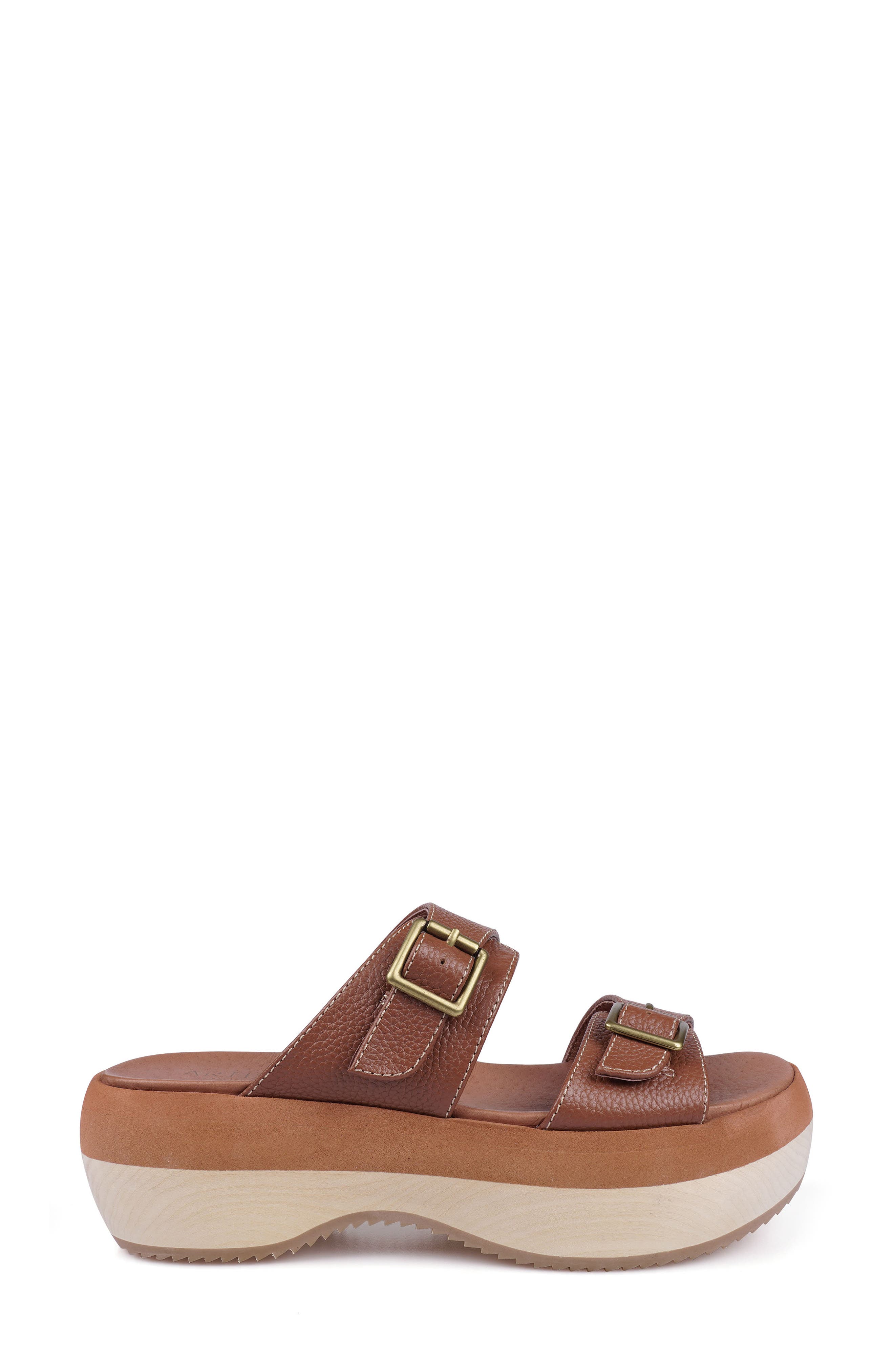 Bernat Platform Sandal, Alternate, color, SADDLE
