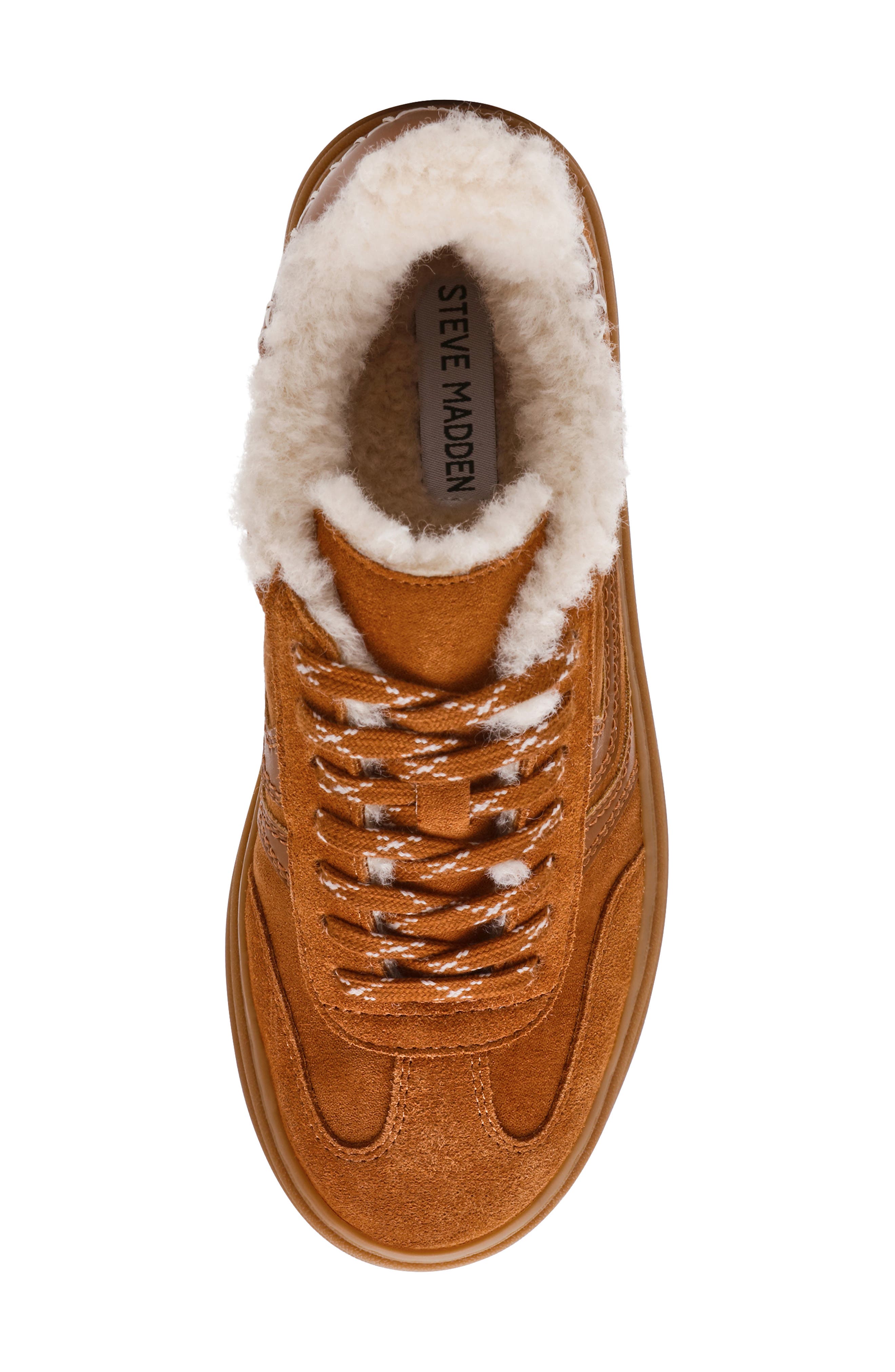 Dodge Platform Sneaker, Alternate, color, CHESTNUT SUEDE