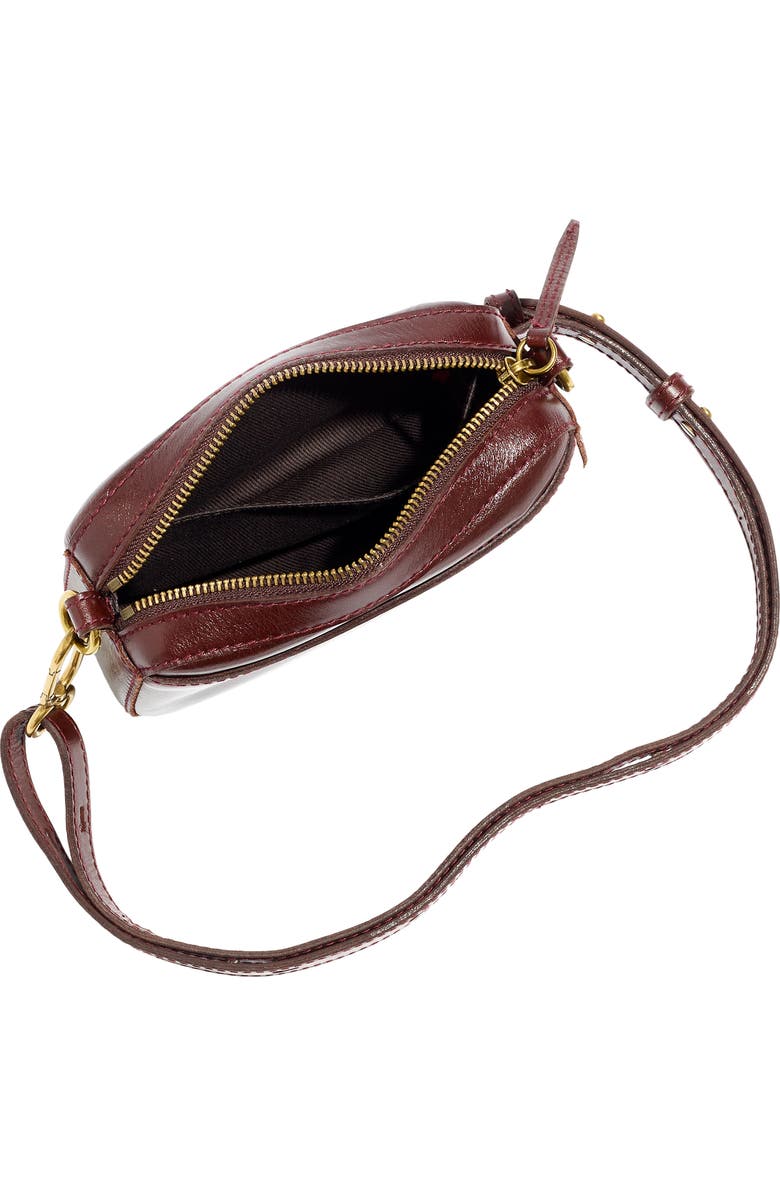 Madewell The Box Leather Carabiner Mini Crossbody Bag, Alternate, color,