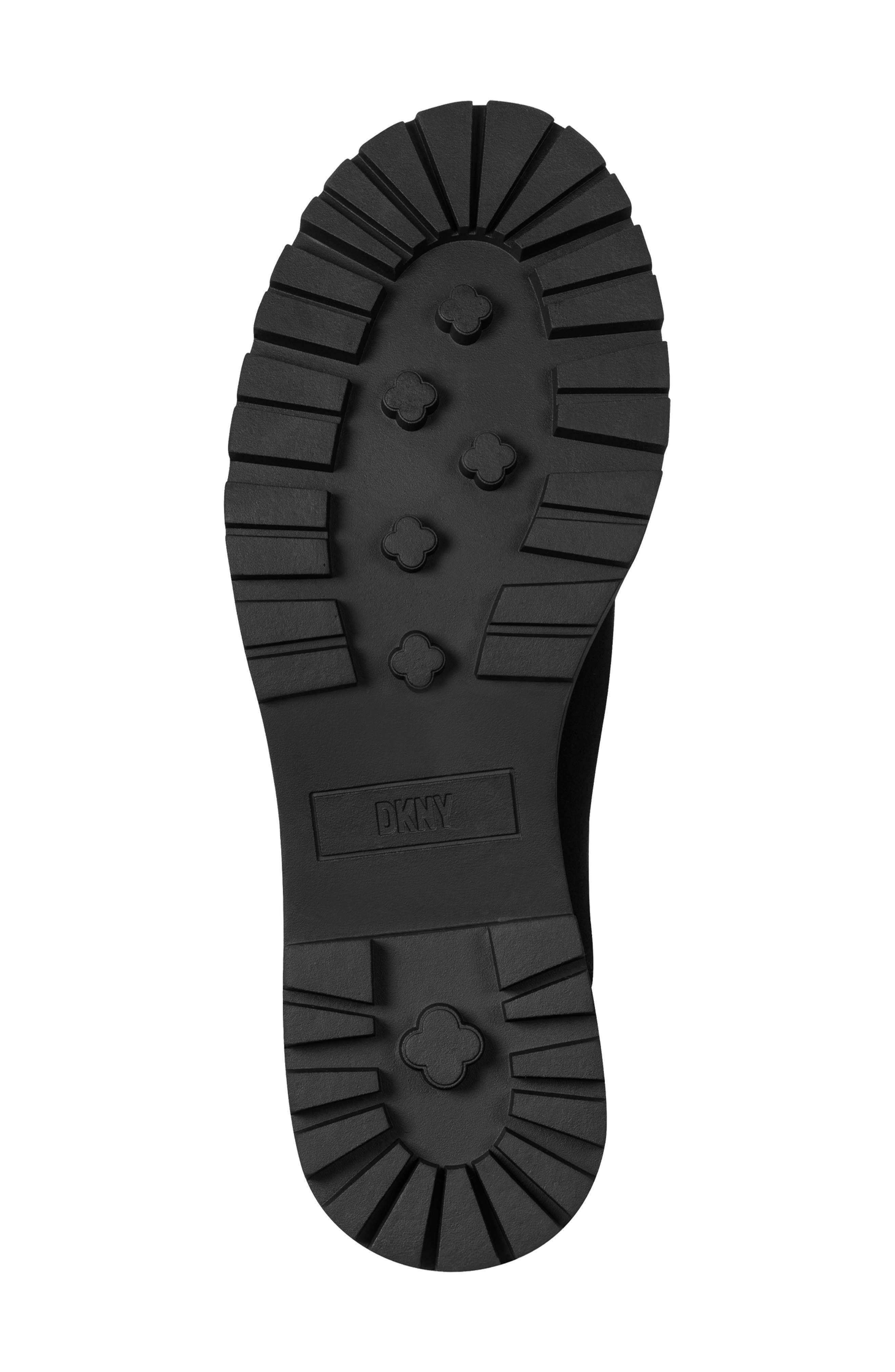DKNY Roscoe Lug Sole Bootie, Alternate, color, Black