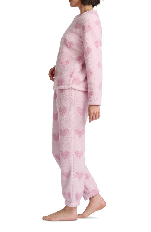 Splendid Plush Pullover & Joggers Set In Purple