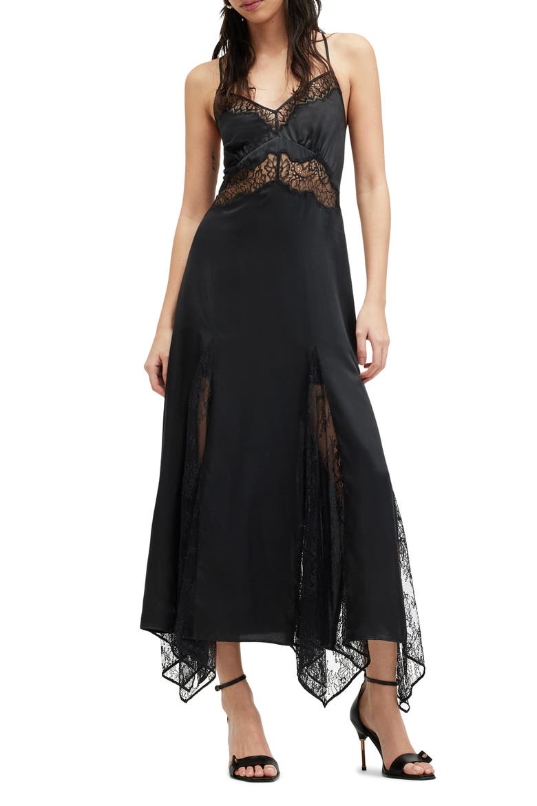 Jasmine Slipdress, Main, color, BLACK
