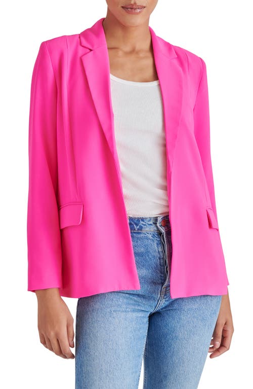 Steve Madden Payton Blazer In Pink Lemonade