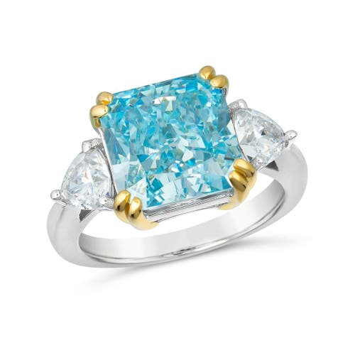 Anna Zuckerman Nicky Roth Ring In Aquamarine Crystalline