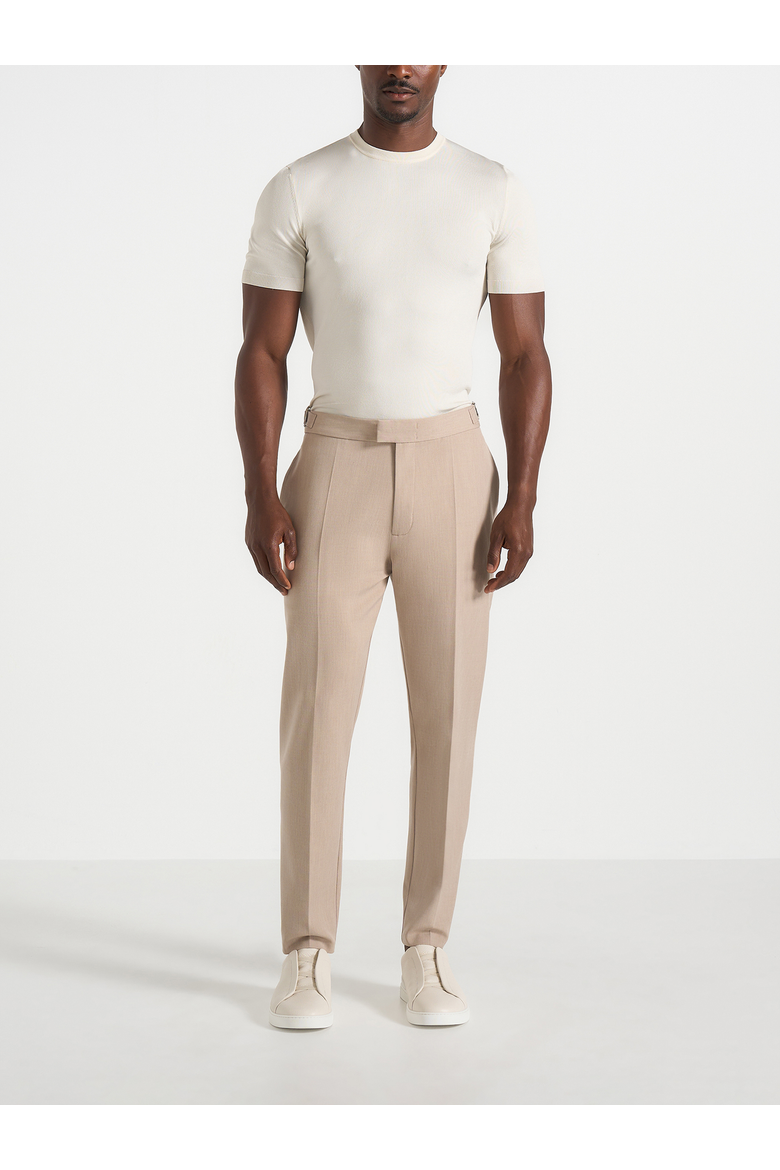 Hubert Slim Fit Trousers, Alternate, color, Taupe