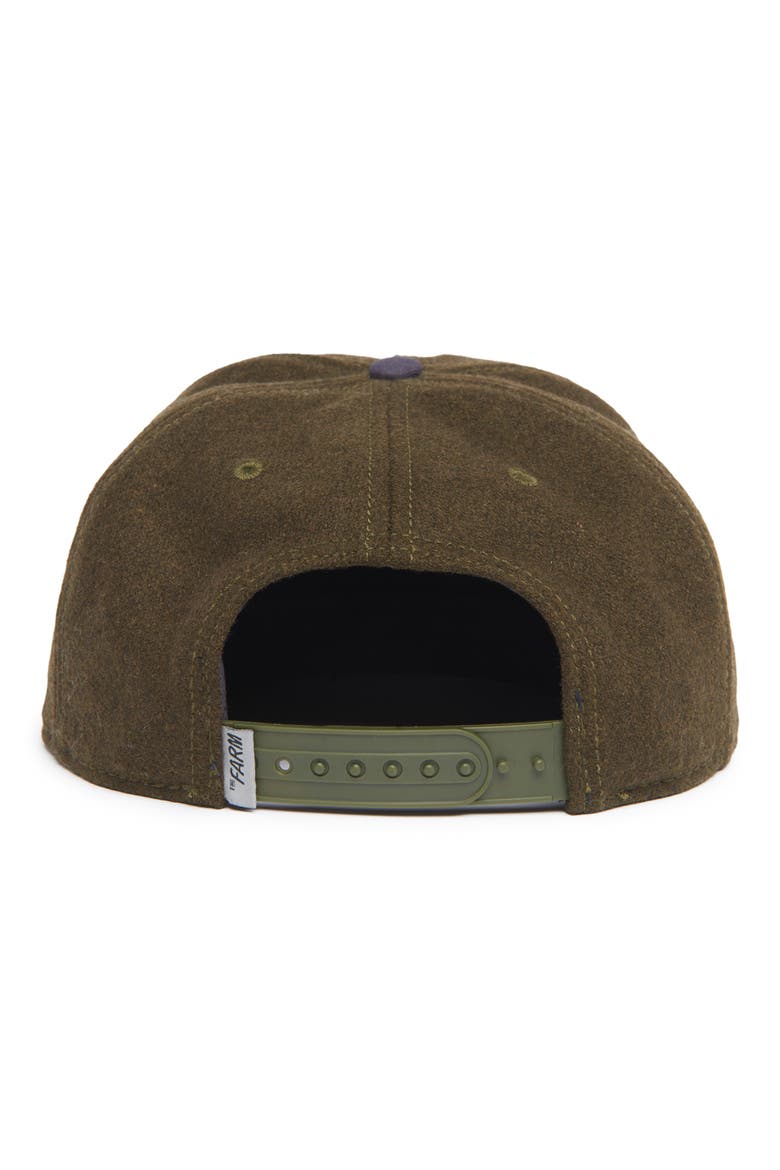 Top Dog Patch Trucker Hat, Alternate, color, OLIVE