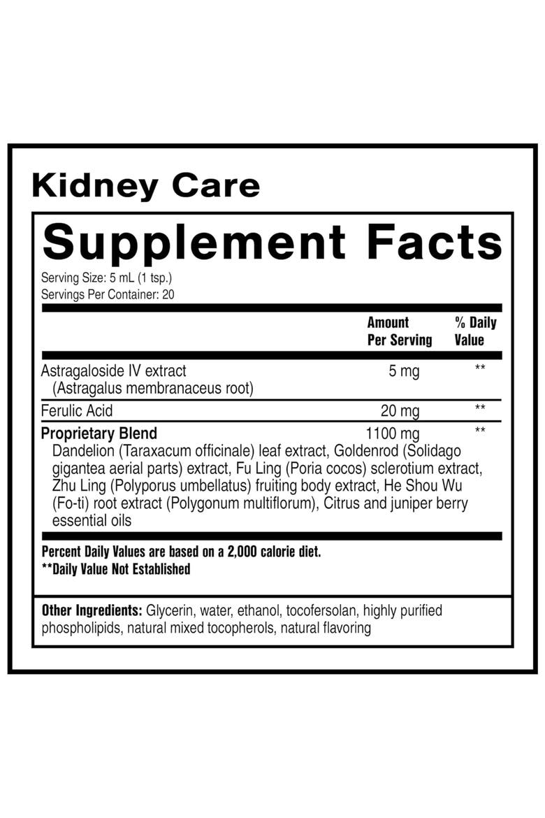 Kidney Care Astragaloside IV Goldenrod and Dandelion Leaf Supplement, Alternate, color, None