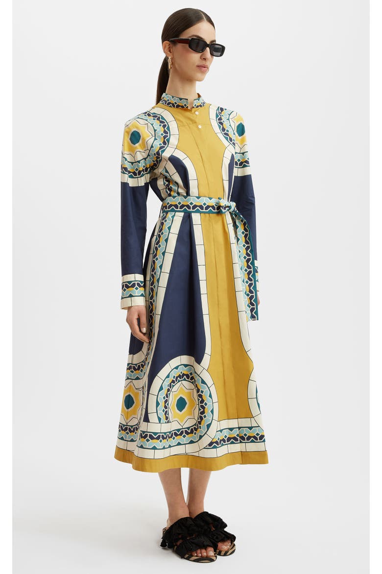 Sundowner Dress, Main, color, Mudejar Placée Blue