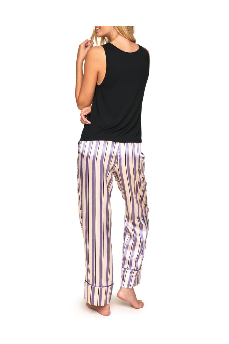 Alania Tank & Pants Pajama Set, Alternate, color, Stripe white