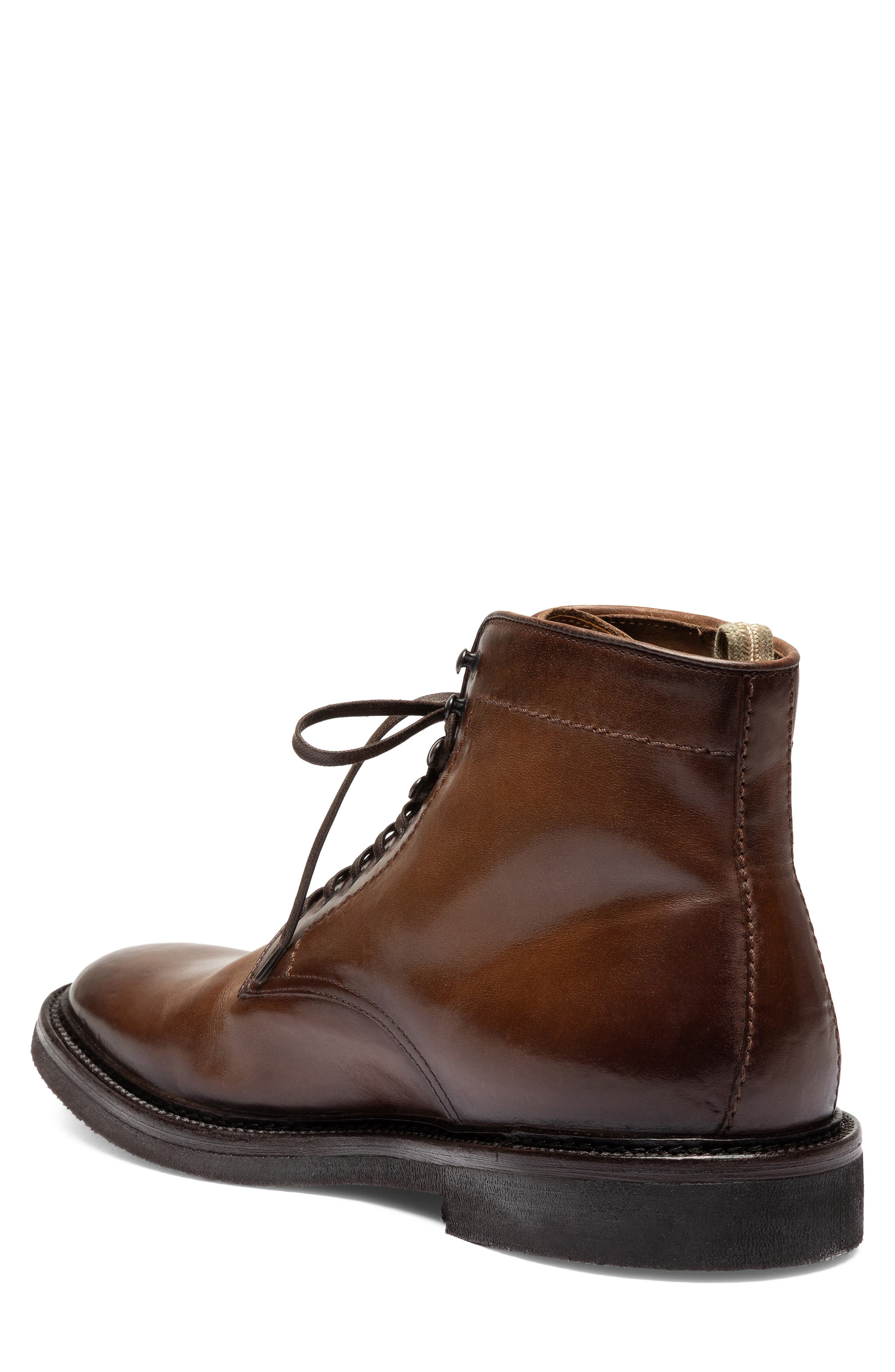 Hopkins Leather Boot, Alternate, color, BROWN