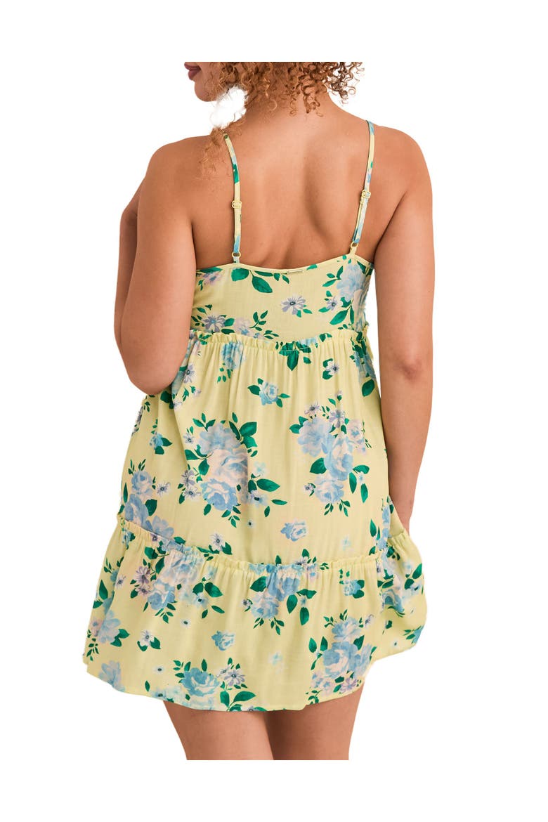 Dove Slip, Alternate, color, Floral yellow