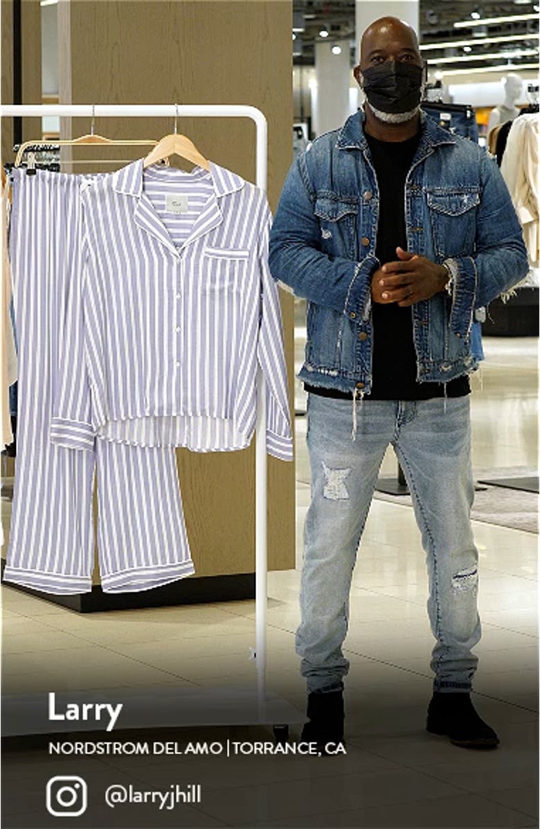 Clara Stripe Pajamas, sales video thumbnail