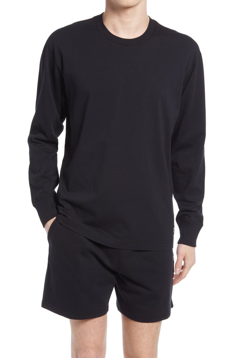 Reigning Champ Midweight Jersey Long Sleeve T-Shirt, Main, color,