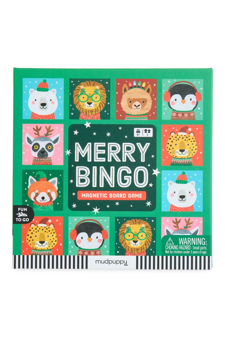 Kids' Merry Bingo Magnetic Board Game, Main, color, MULTI