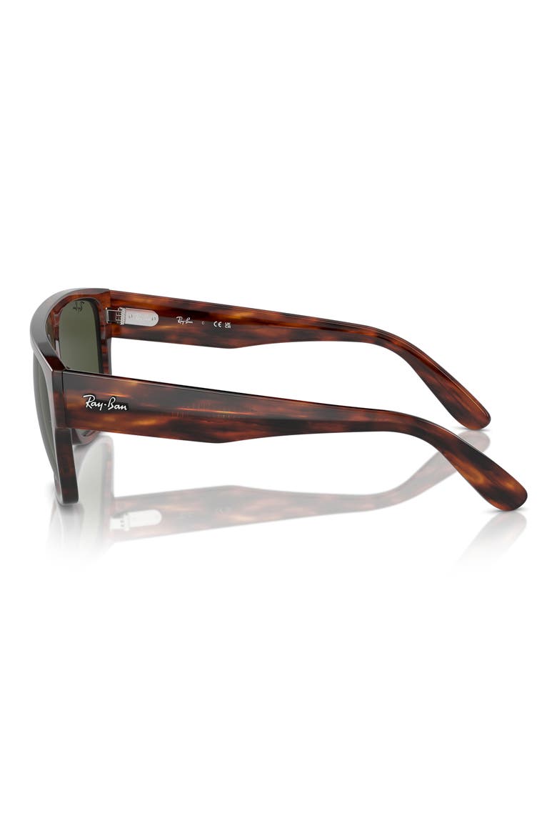 57mm Square Sunglasses, Alternate, color, STRIPED HAVA