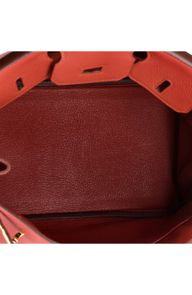 Pre-Owned Hermes Birkin Handbag Red Togo with Gold Hardware 25, Alternate, color, Vermillon