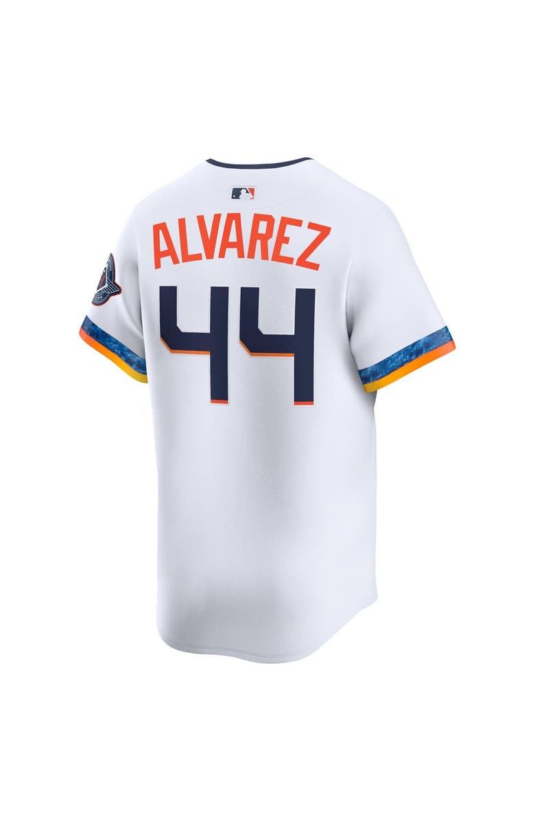 Nike Men's Nike Yordan Alvarez White Houston Astros 2025 City Connect Limited Player Jersey, Alternate, color, White