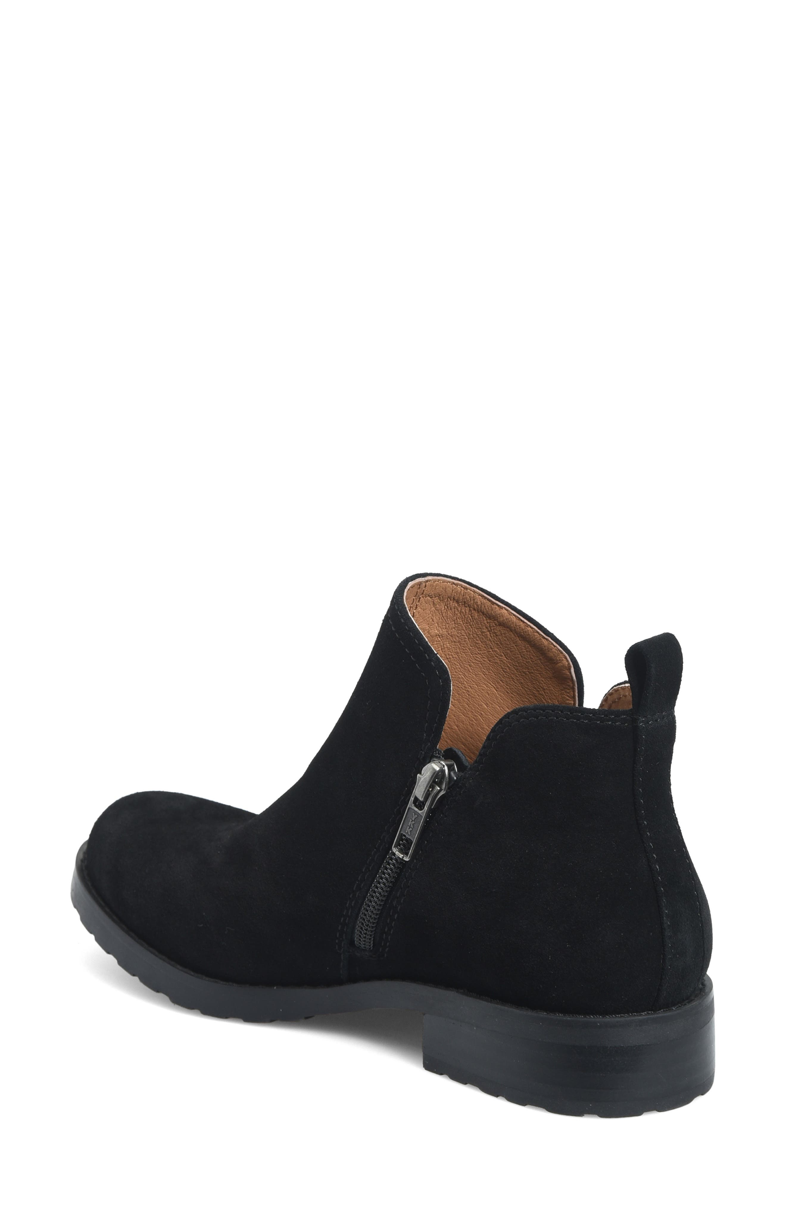 Beatrice Bootie, Alternate, color, BLACK SUEDE