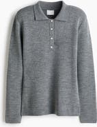 H&M Shoulder-pad Polo Jumper
