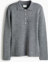 H&M Shoulder-pad Polo Jumper
