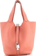 Pre-Owned Hermes Picotin Lock Bag Clemence GM