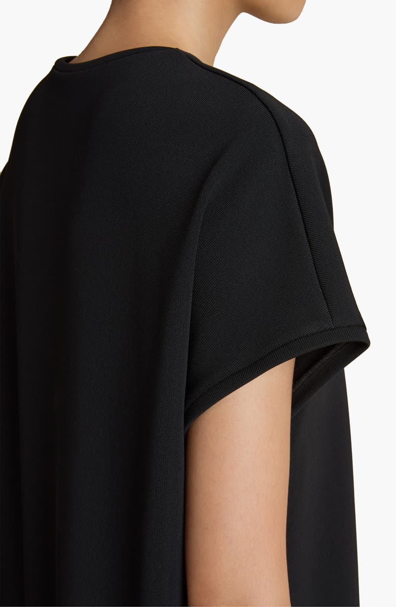 Khaite Webster Dolman Sleeve Satin Dress, Alternate, color,