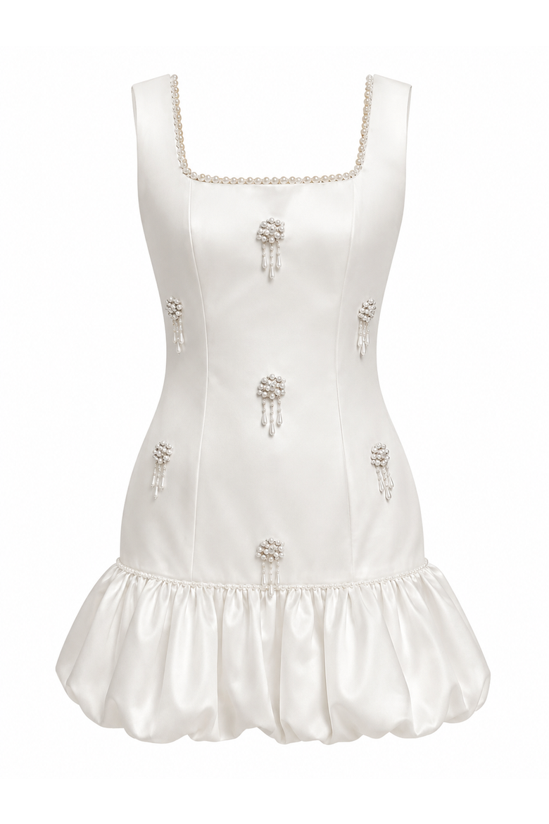 Mimi Mini Dress, Main, color, Ivory