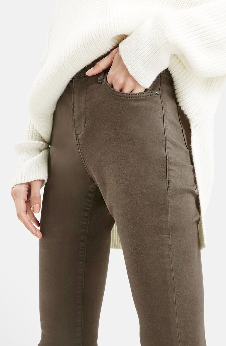 Topshop Moto 'Leigh' Ankle Skinny Jeans, Alternate, color,