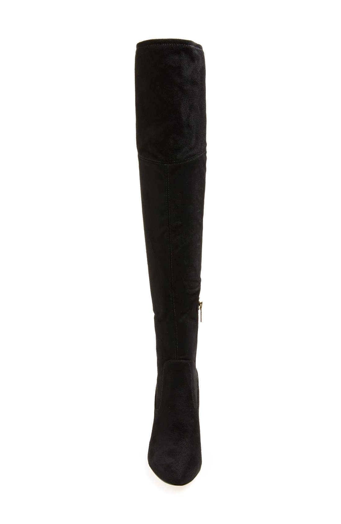 Ivanka Trump 'Sarena' Over the Knee Stretch Boot, Alternate, color, 