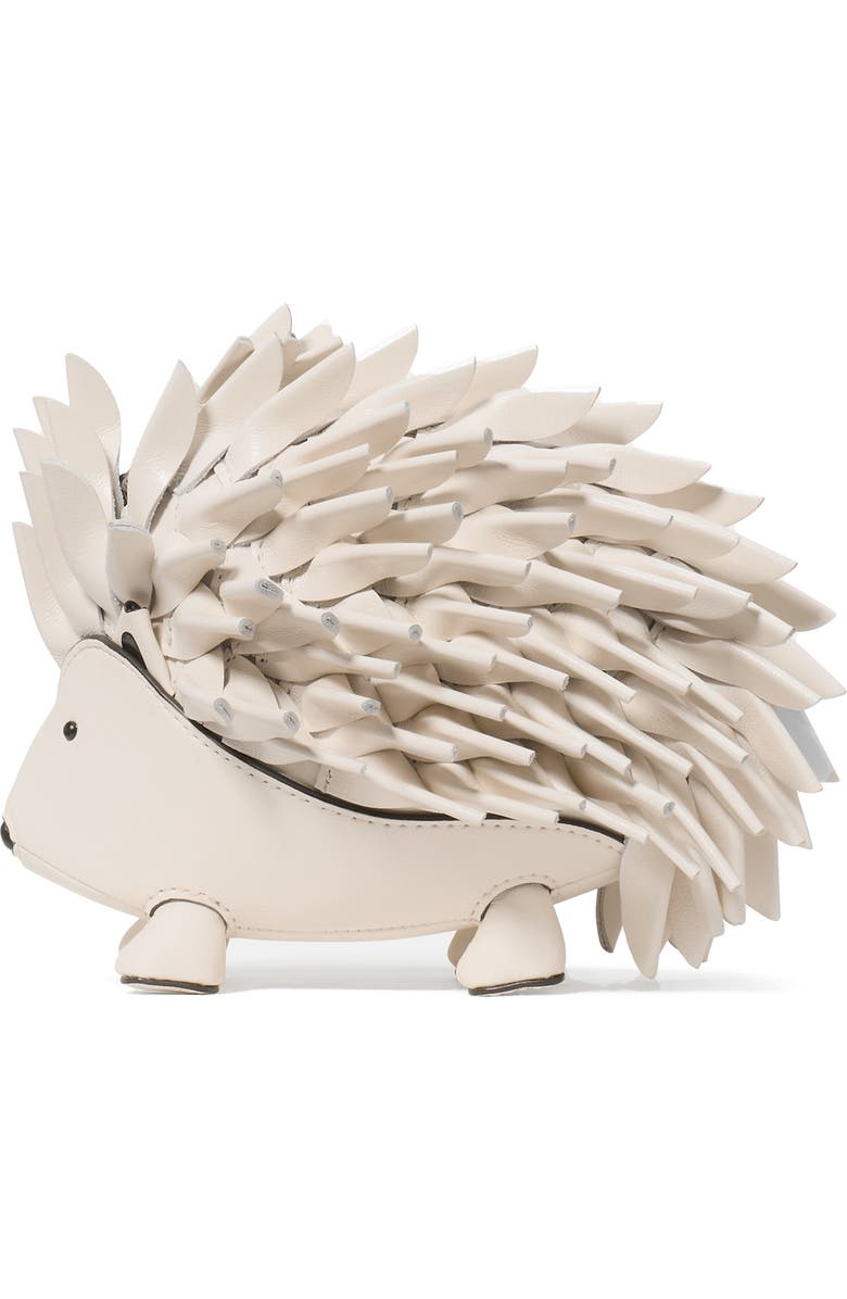 Kate Spade New York critters stevie hedgehog crossbody bag, Alternate, color, Cashew Milk