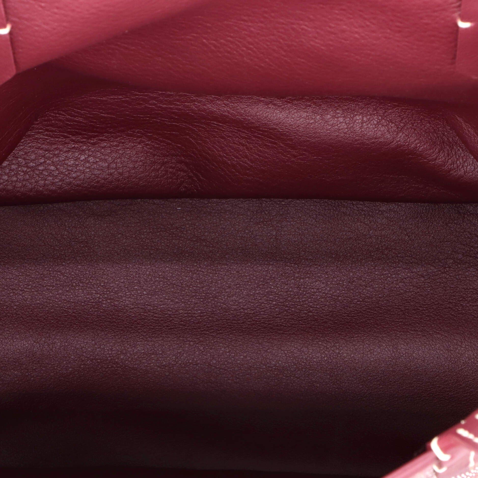 Pre-Owned Goyard Anjou Reversible Tote Coated Canvas Mini, Alternate, color, Red