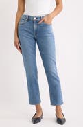 rag & bone Featherweight Wren Mid Rise Ankle Slim Jeans