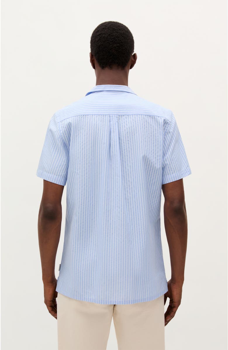 Scalpers Wilhelm Resort Shirt, Alternate, color, White Stripes