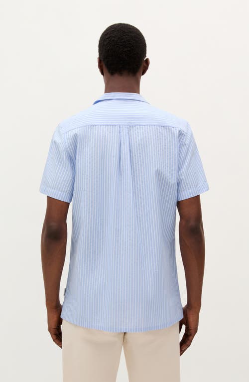 Scalpers Wilhelm Resort Shirt In Blue