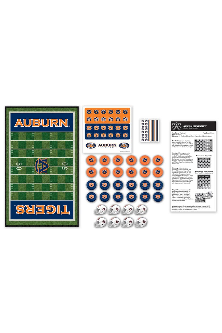 Auburn Tigers Checkers Board Game, Alternate, color, Multicolor