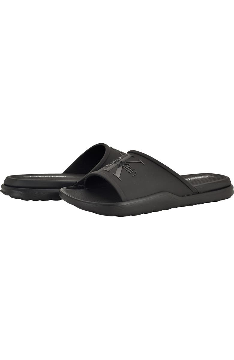 Calvin Klein Meloy Slide Sandal, Alternate, color, Black