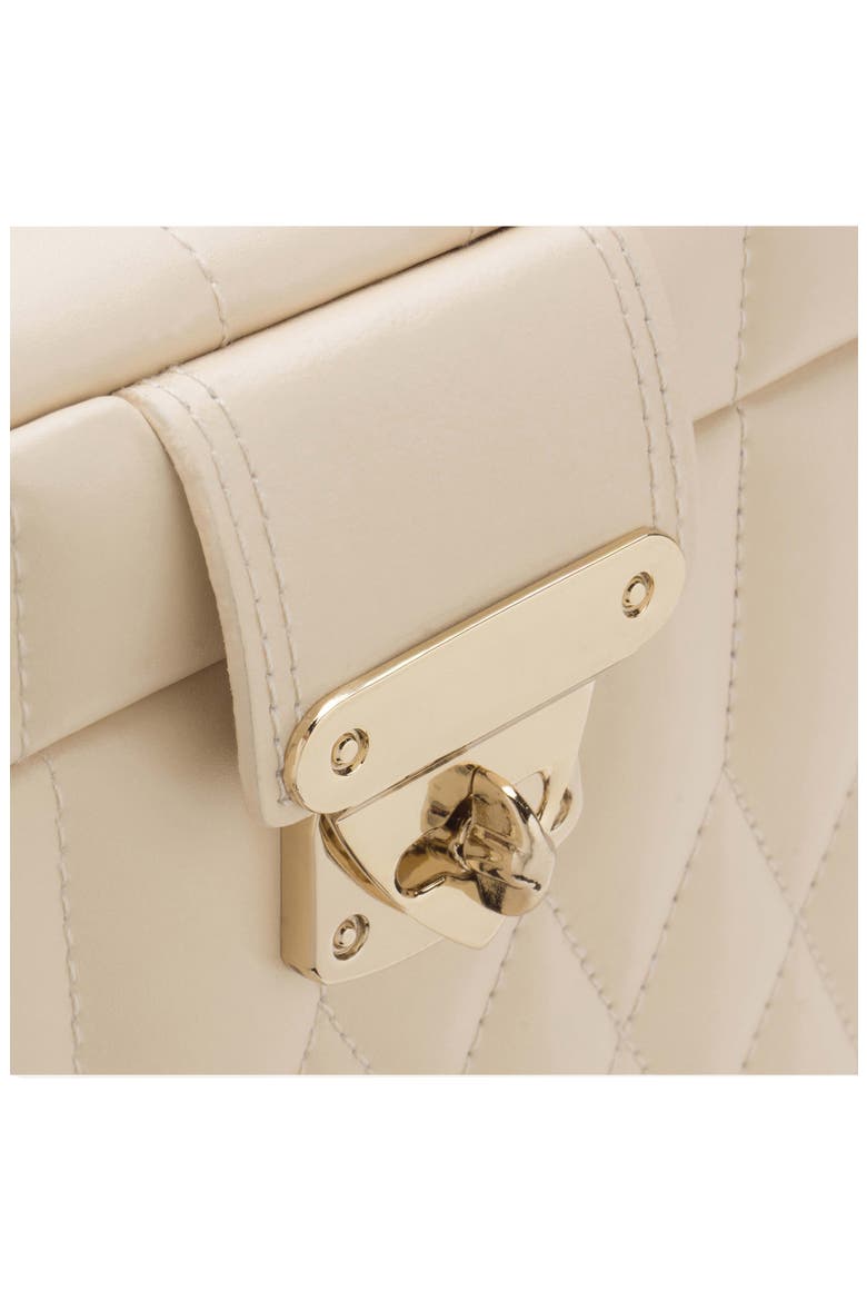 Caroline Small Travel Jewelry Case, Alternate, color, IVORY