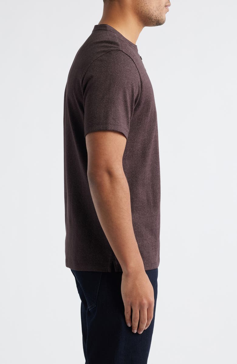 Robert Barakett Whitley Short Sleeve Henley, Alternate, color, Port
