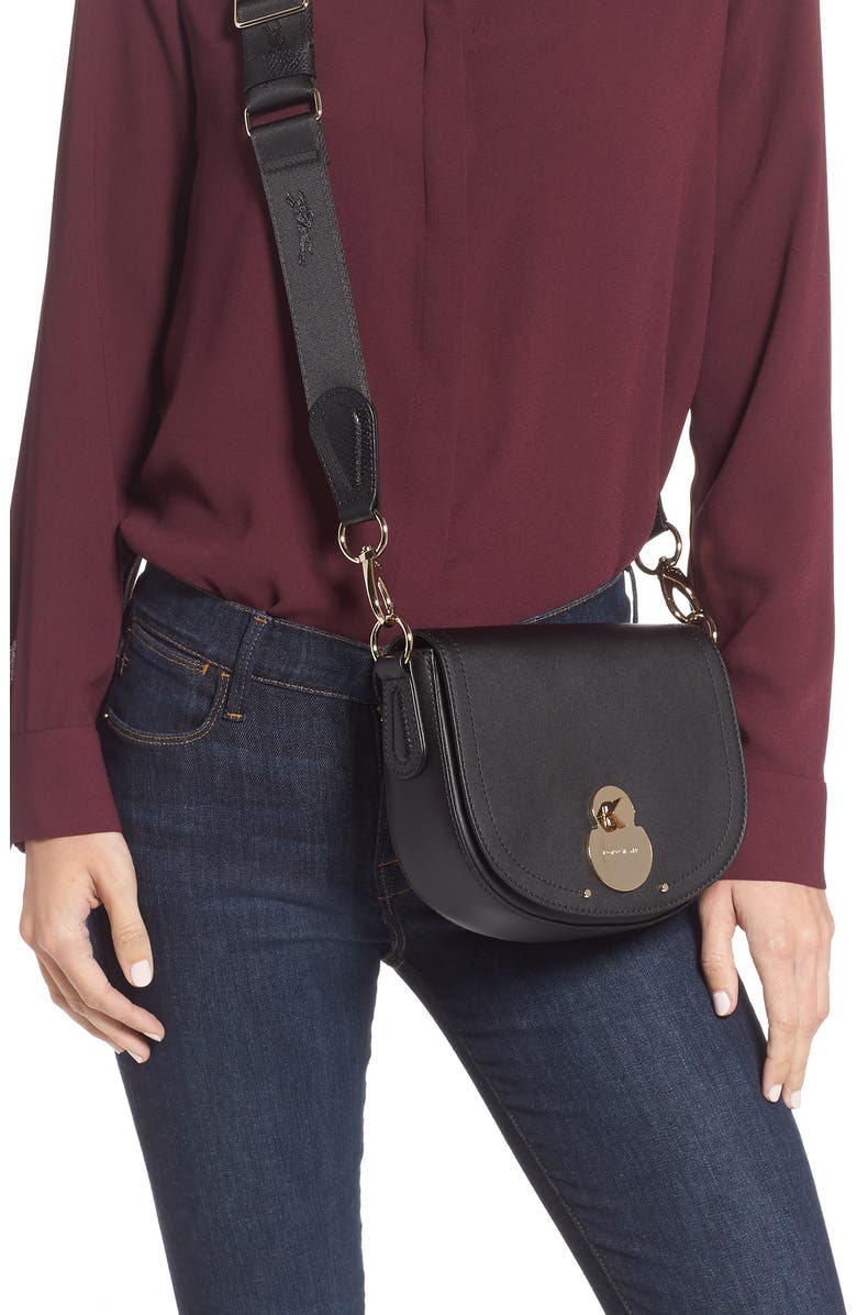Longchamp Small Cavalcade Leather Crossbody Bag, Alternate, color,