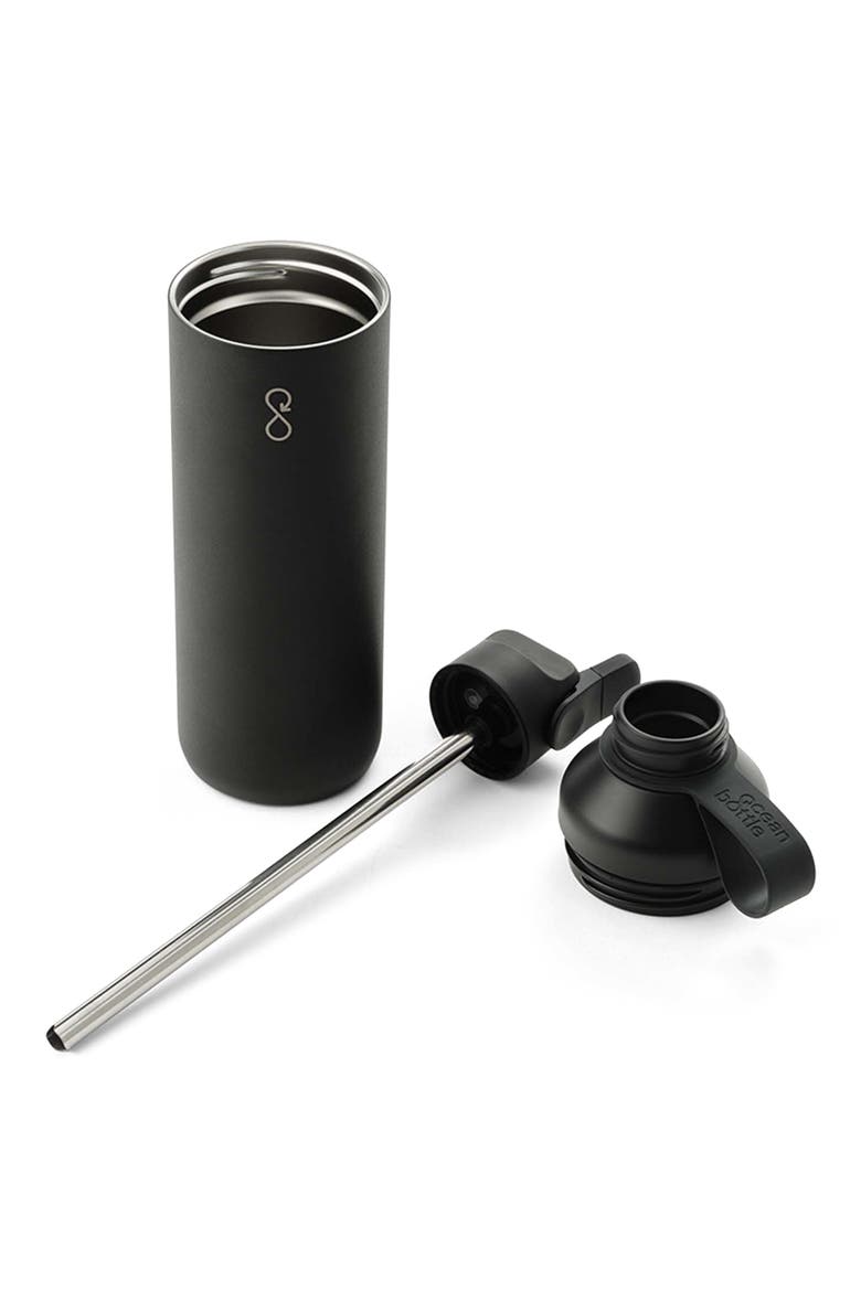 Peak GO 24-Ounce Water Bottle, Alternate, color, OBSIDIAN BLACK