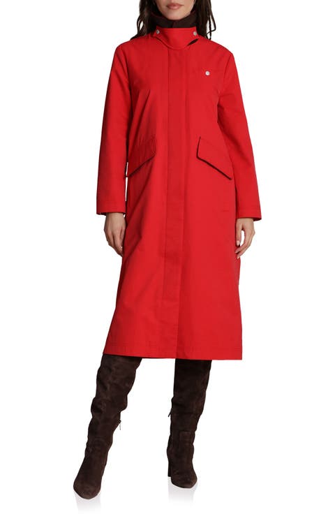 Side Snap Cotton Blend Barn Coat