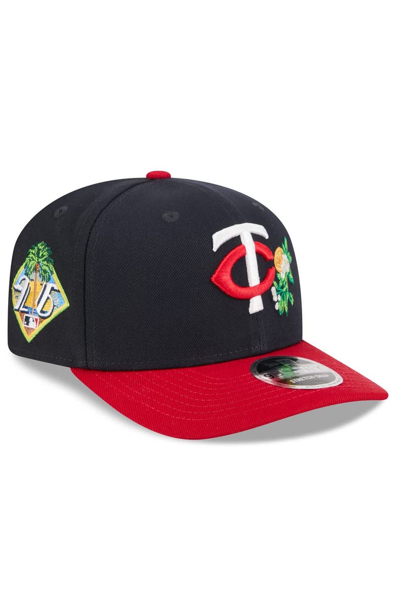 Men's New Era  Navy/Red Minnesota Twins 2026 Spring Training 9SEVENTY Adjustable Hat, Main, color, Navy