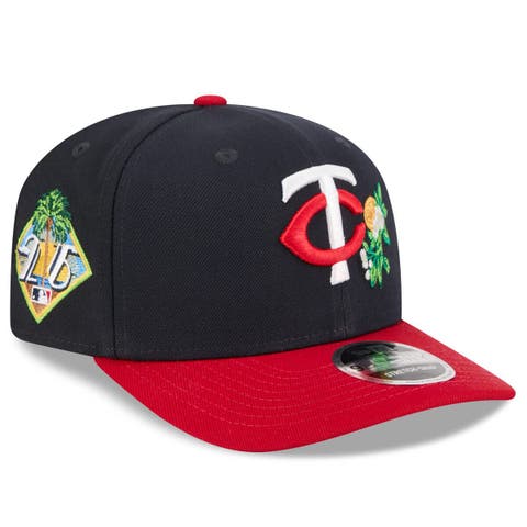 Men's New Era  Navy/Red Minnesota Twins 2026 Spring Training 9SEVENTY Adjustable Hat