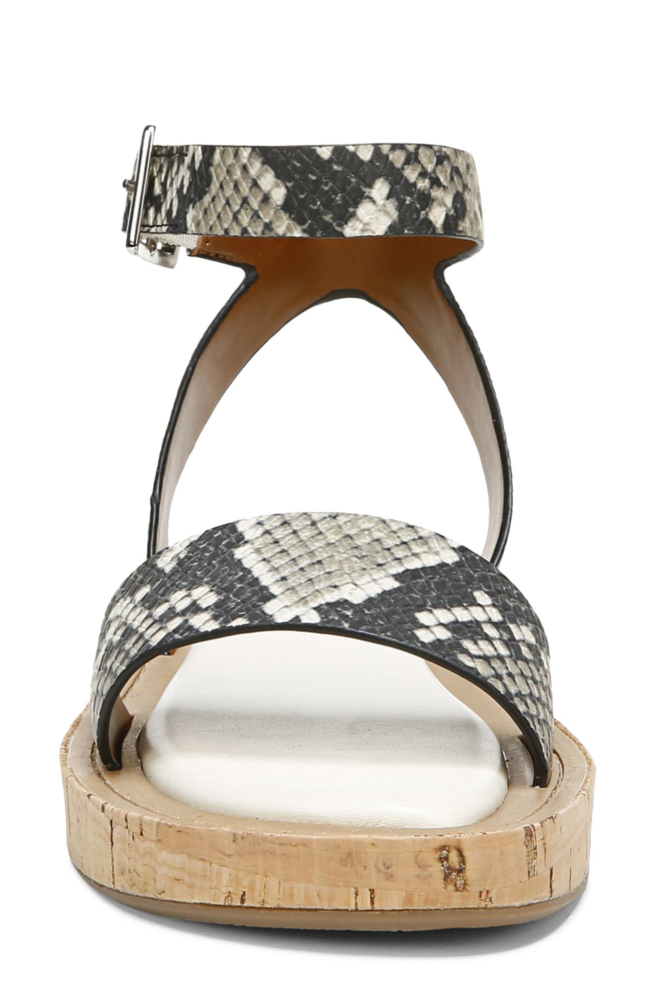 Eden Sandal, Alternate, color, GREY LEATHER
